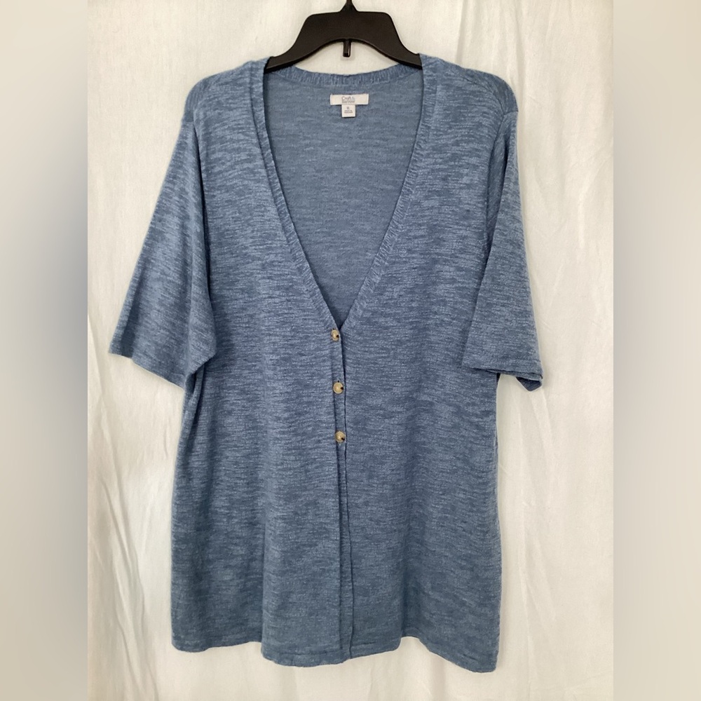 Croft & Barrow. Short sleeve sweater size XL